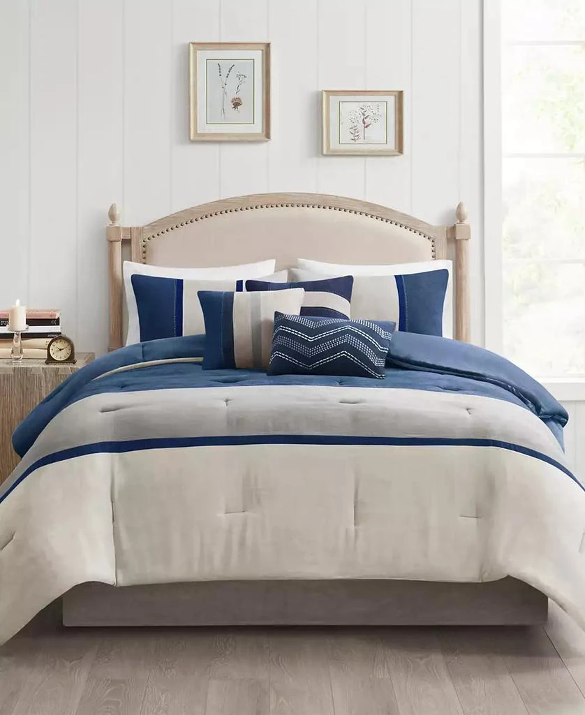 Madison Park Palisades 7-Pc. Comforter Set, California 1