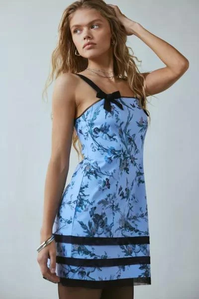 Kimchi Blue Kimchi Blue Lyla Bow Detail Mini Dress 2