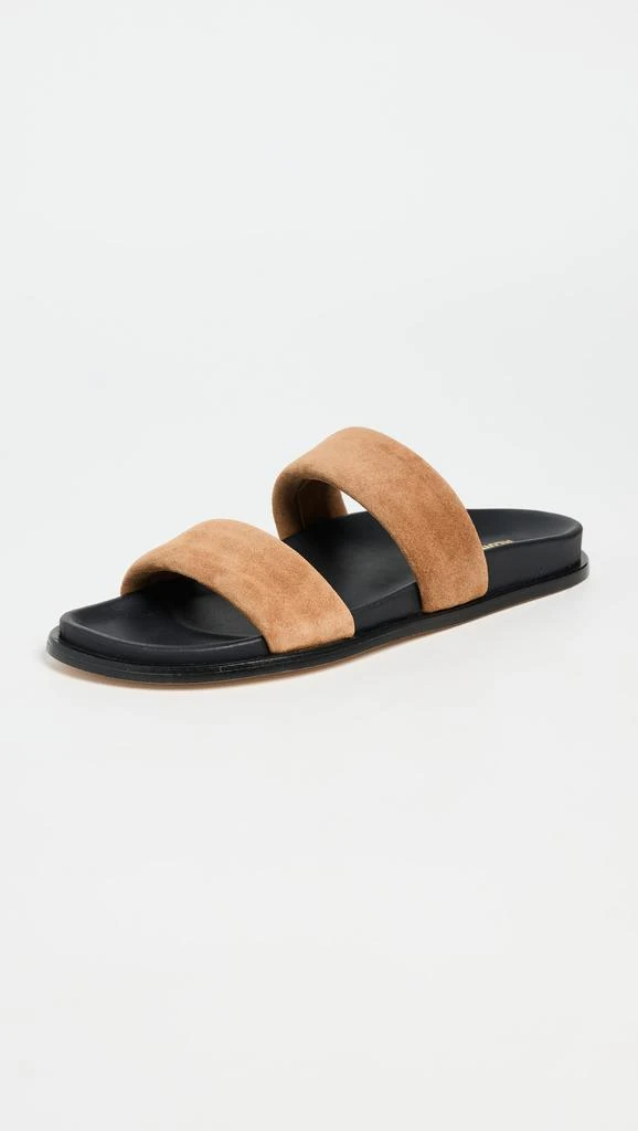 Alohas Calypso Suede Tan Leather Sandals 4