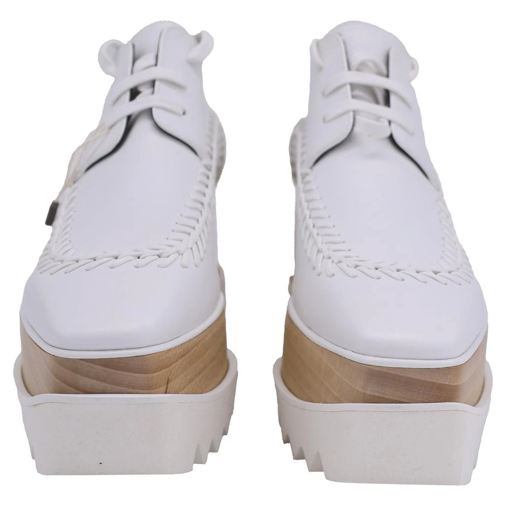Stella McCartney Stella McCartney Elyse Platform Sneakers in White Faux Leather 2