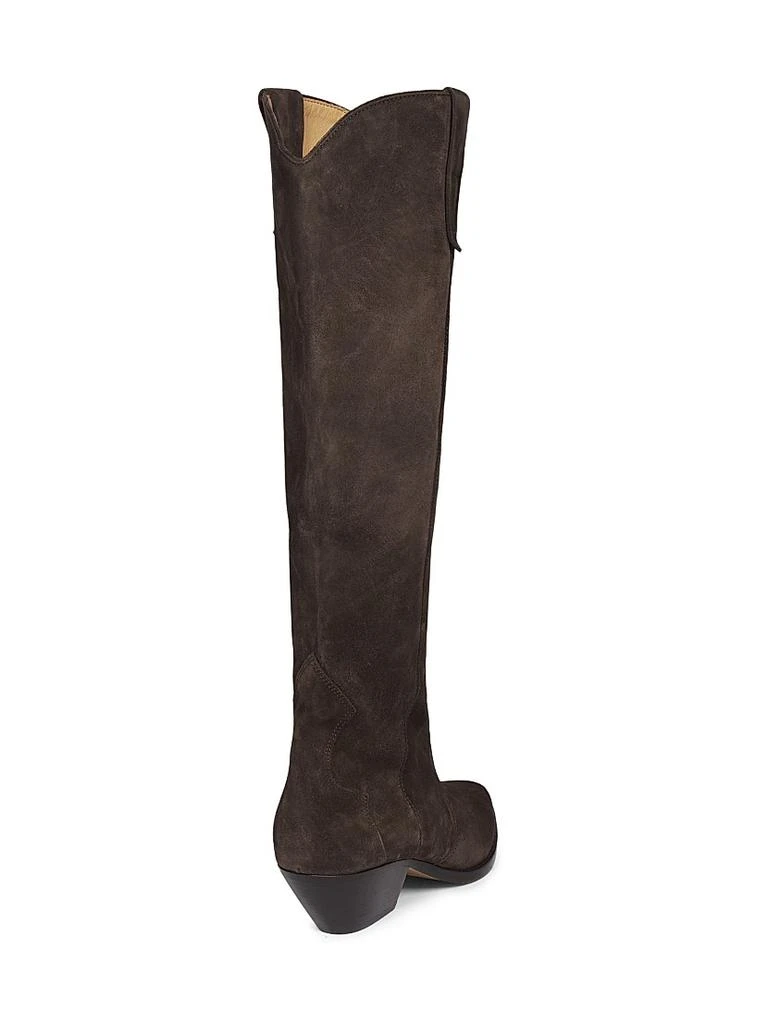 Isabel Marant Denvee 40MM Suede Tall Western Boots 3