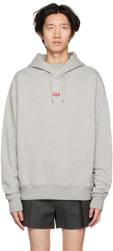 424 Gray Alias Hoodie