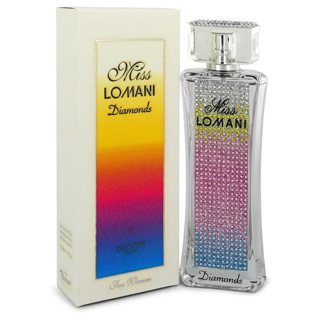 LOMANI 3.3 oz Eau De Perfume Spray for Women - Diamonds