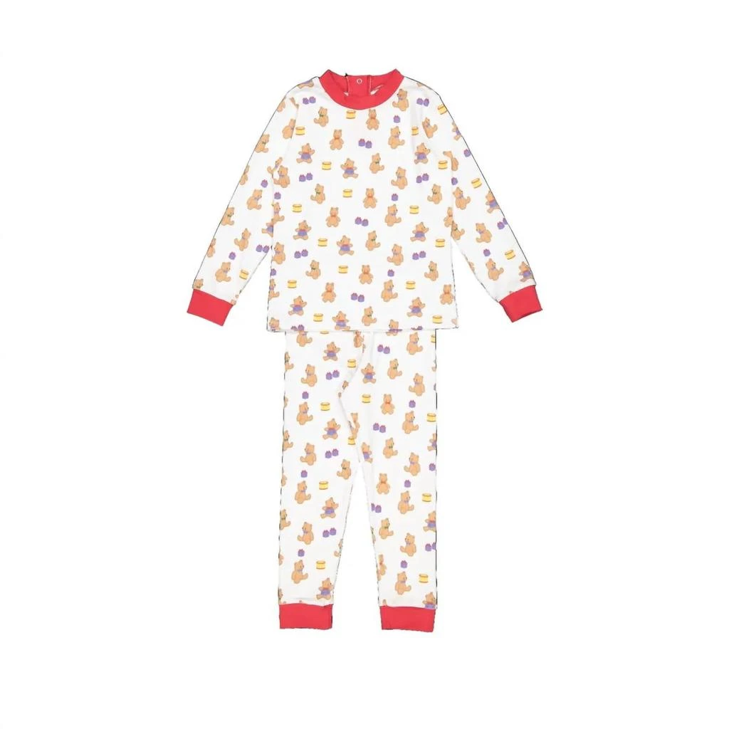 sal
pimenta Sal
Pimenta - Toddler Girl
s Teddy Trellis Holiday Pajama Set 2