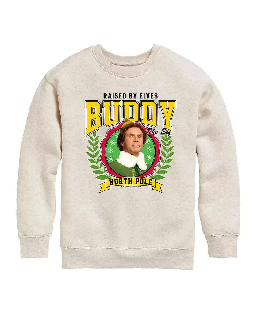 Elf Big Girls Buddy Graphic Raglan Top 1