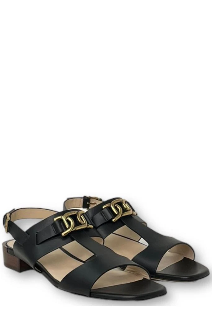 Tod's Tod's Logo Engraved Buckle Fastened Sandals 2