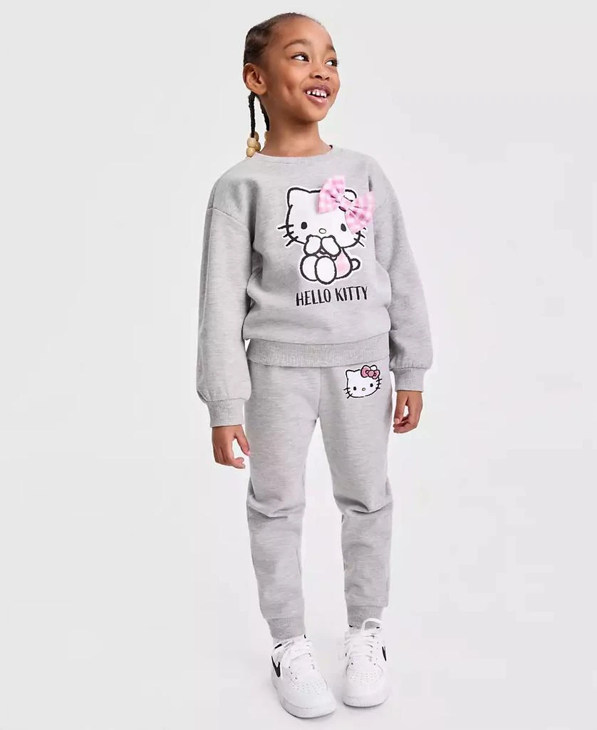 Hello Kitty Girls Toddler 2T-6X 2-Pc. Top 
Fleece Jogger Set