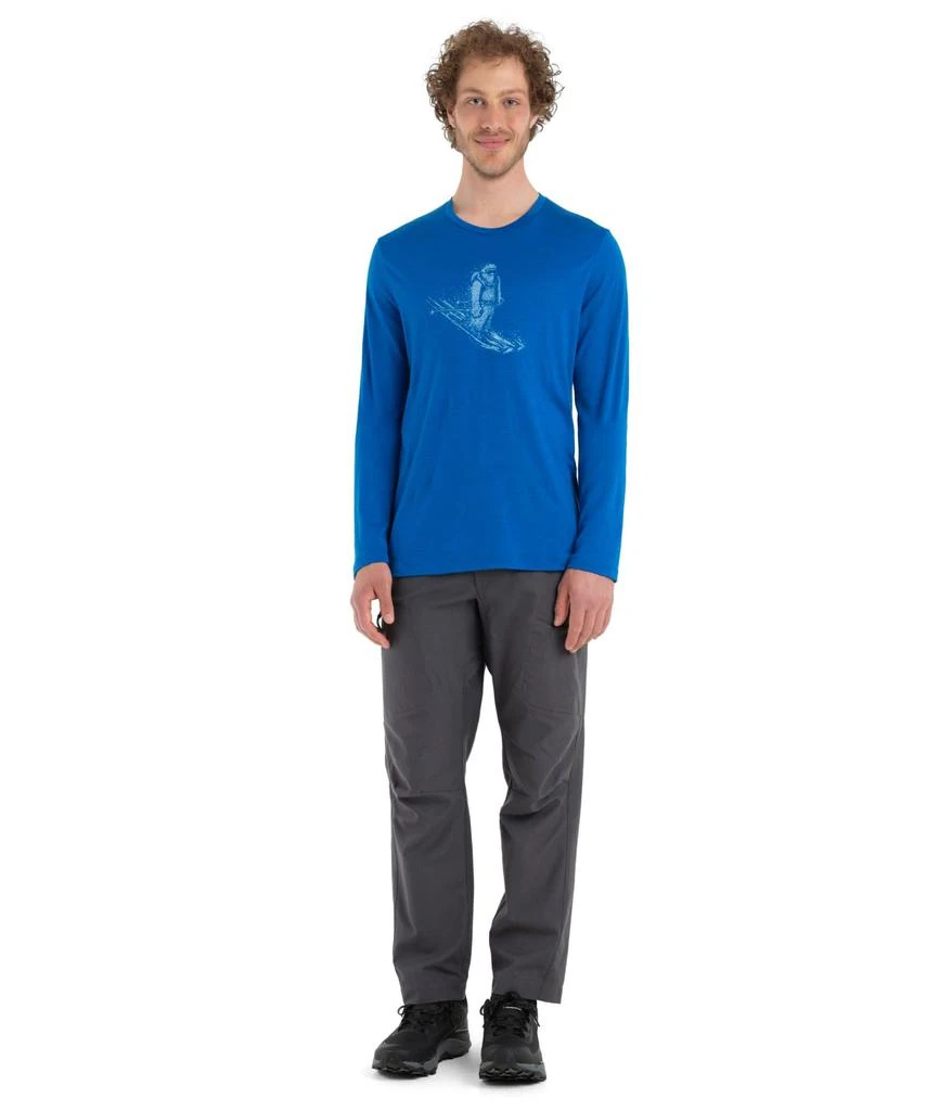 Icebreaker Tech Lite II Long Sleeve Tee Skiing Yeti 3