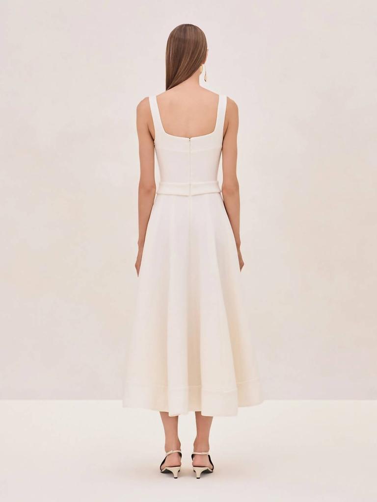 Alexis Fiore Dress In White