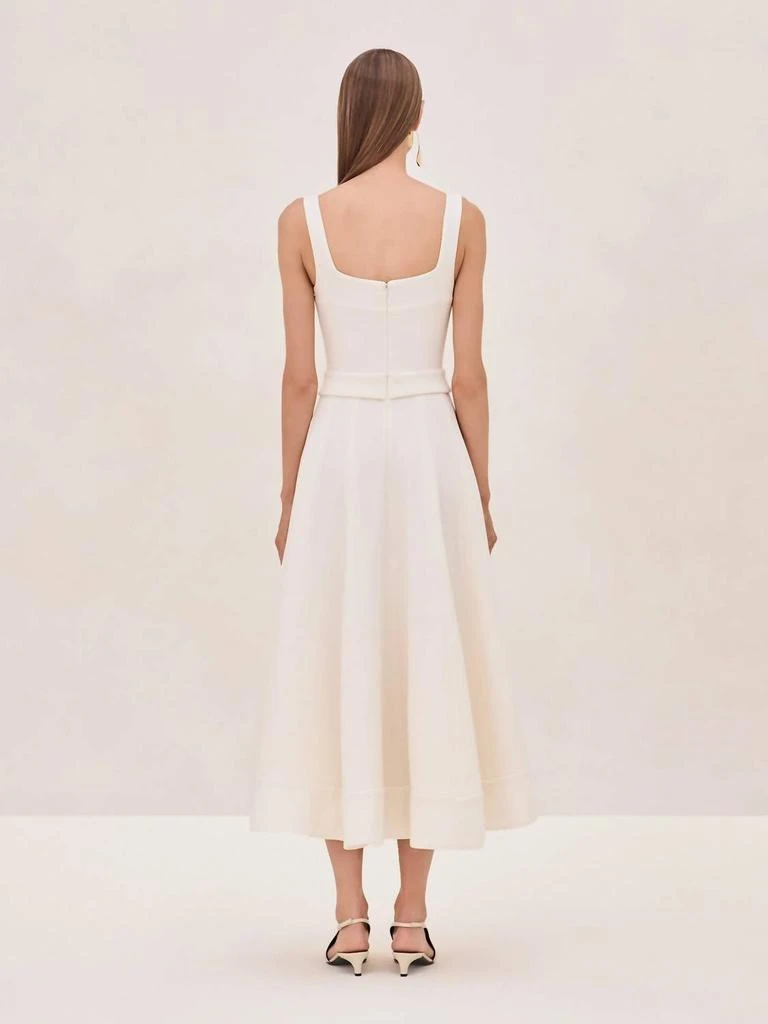 Alexis Fiore Dress In White 2