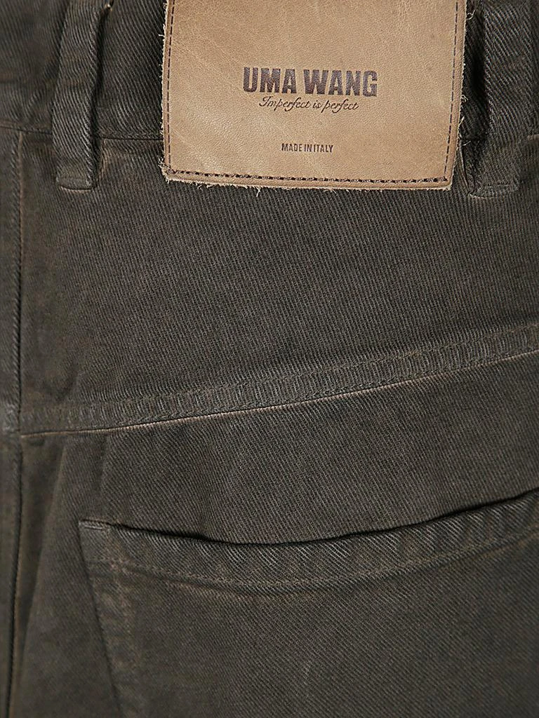 Uma Wang Uma Wang Logo Patch Denim Skirt 3