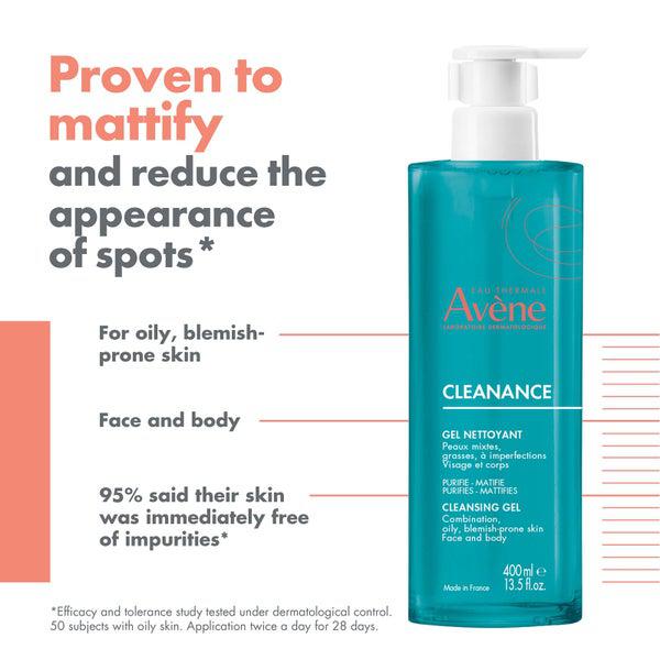 Avene Avène Cleanance Cleansing Gel For Oily, Blemish Prone Skin 400ml
