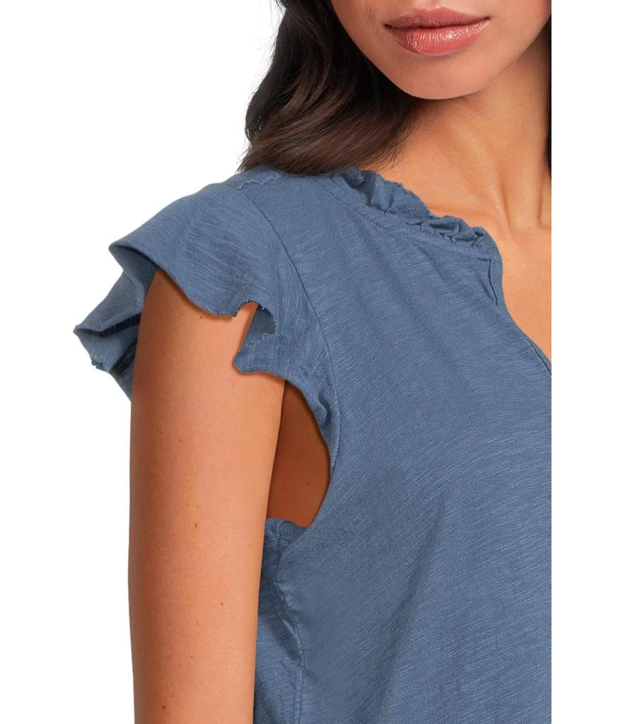 Mod-o-doc Sleeveless Ruffle Top 4