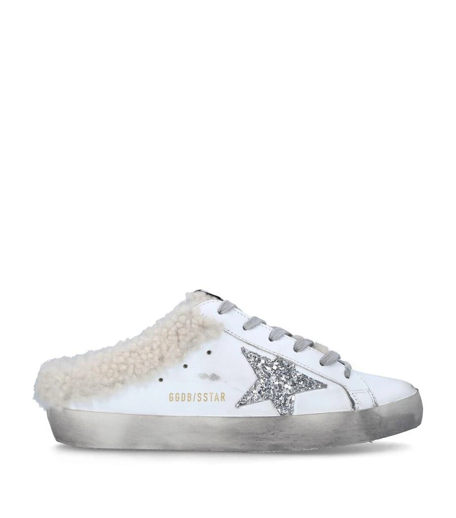 Golden Goose Shearling Superstar Slip-On Sneakers 4