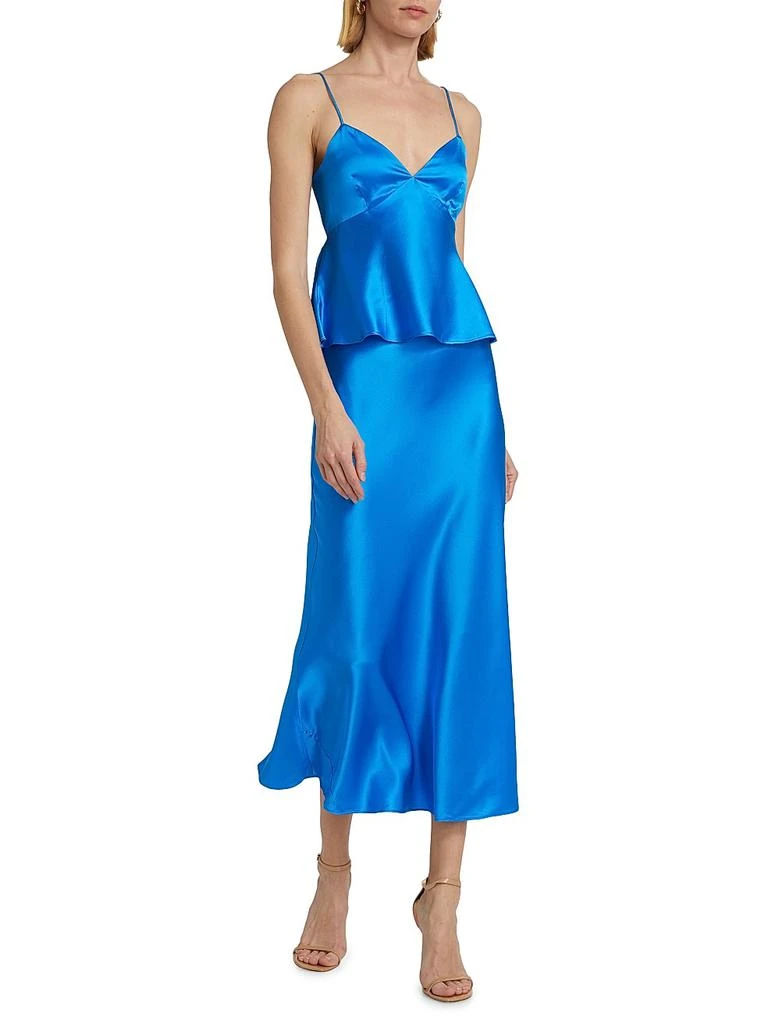 Susana Monaco Silk Tie-Back Tank Top 2