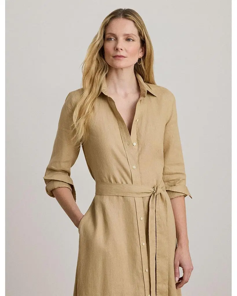 Ralph Lauren Belted Linen Shirtdress 2