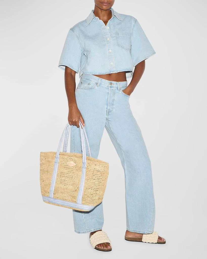 MZ Wallace Medium Raffia Tote Bag 2