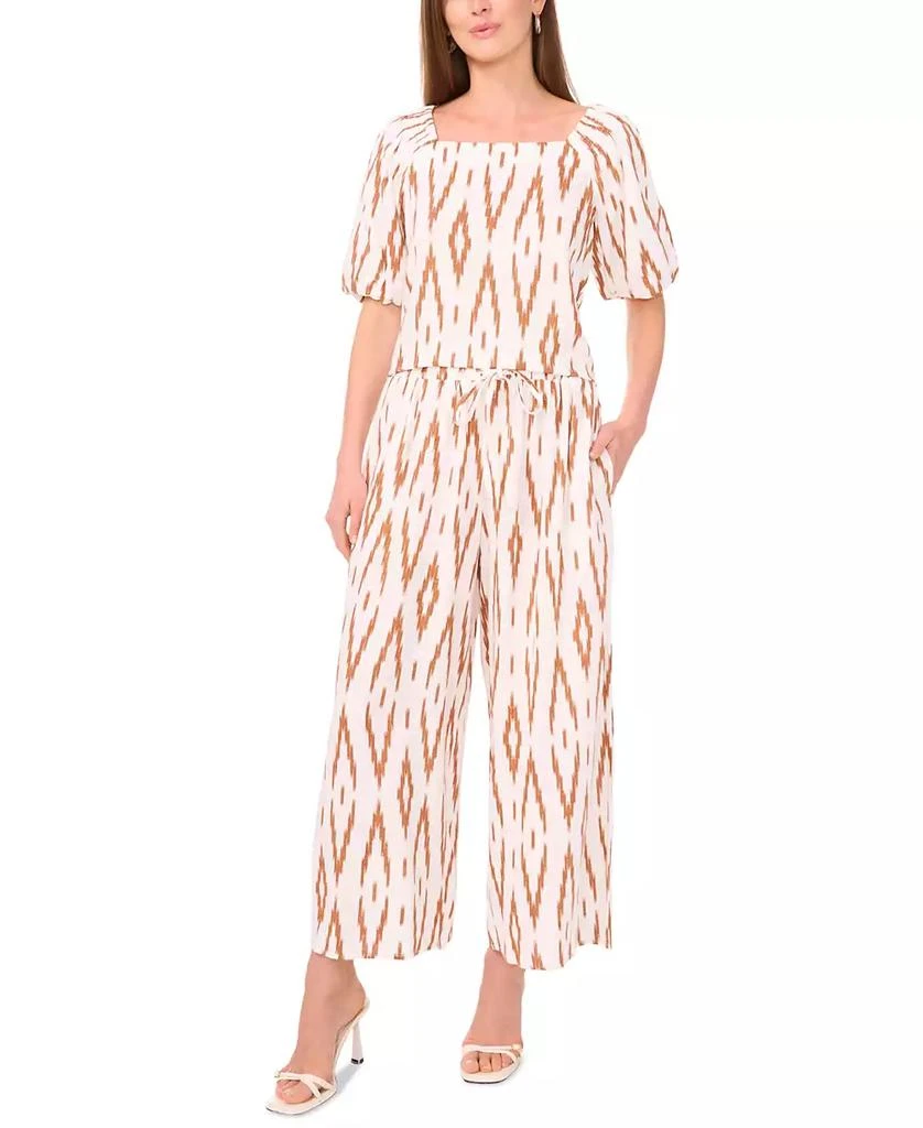 Vince Camuto Women's Square-Neck Puff-Sleeve Blouse 2