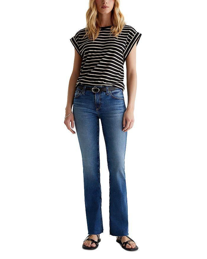 AG Mari High Rise Ankle Flare Jeans in 14 Years Pasadena