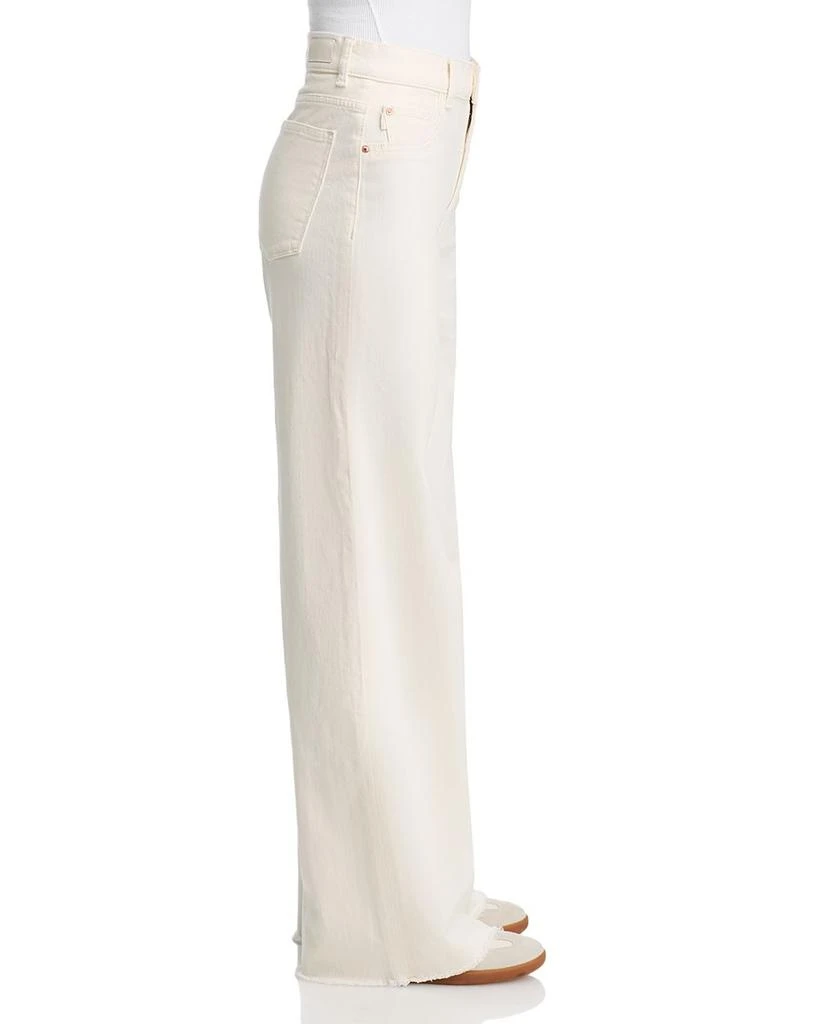DL1961 Hepburn High Rise Wide Leg Jeans in Eggshell 5