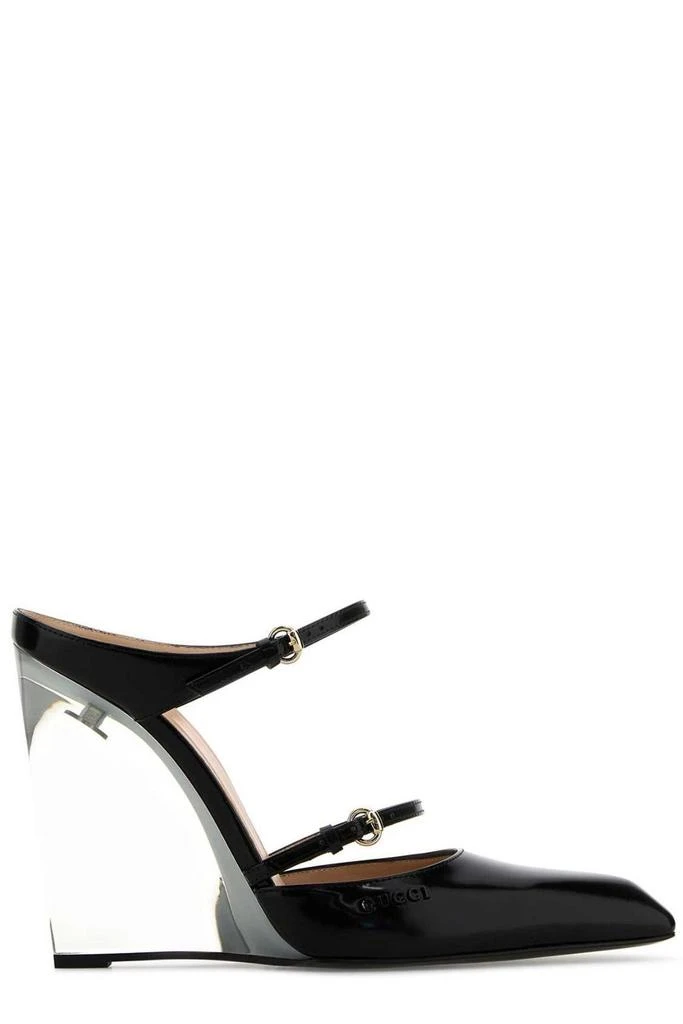 Gucci Gucci Wedge Mules from Cettire