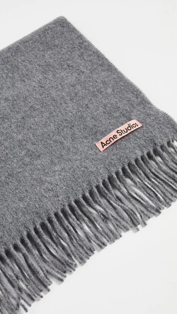 Acne Studios Oversized Fringe Wool Scarf 5