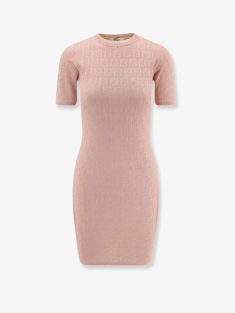 Fendi FF cotton and viscose dress 1