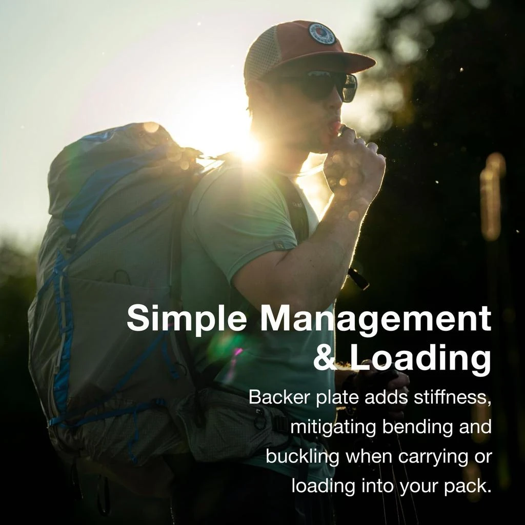 Osprey Osprey Hydraulics Backpack Water Reservoir with Bite Valve - BPA-Free, Leakproof Hydration Bladder with QuickConnect and Slide-Seal - Compatible with Most Hiking and Biking Packs, Clear 5