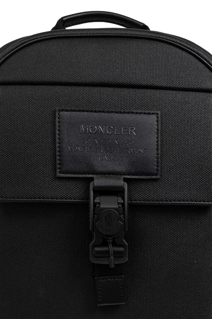 Moncler Moncler Logo Patch Zip-Up Backpack 5