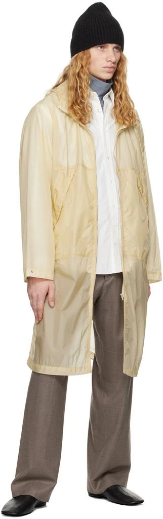 AURALEE Yellow Washed Super Light Airy Nylon Coat 4