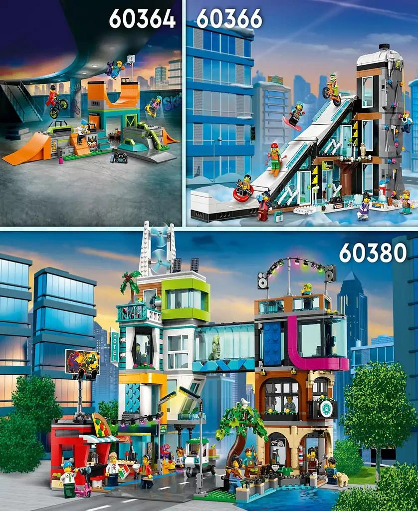 LEGO® My City 60365 Apartment Building Toy Multi-Floor Building Set 6