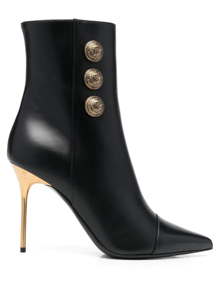 Balmain Roni 105mm ankle boots - women -  -  - Black