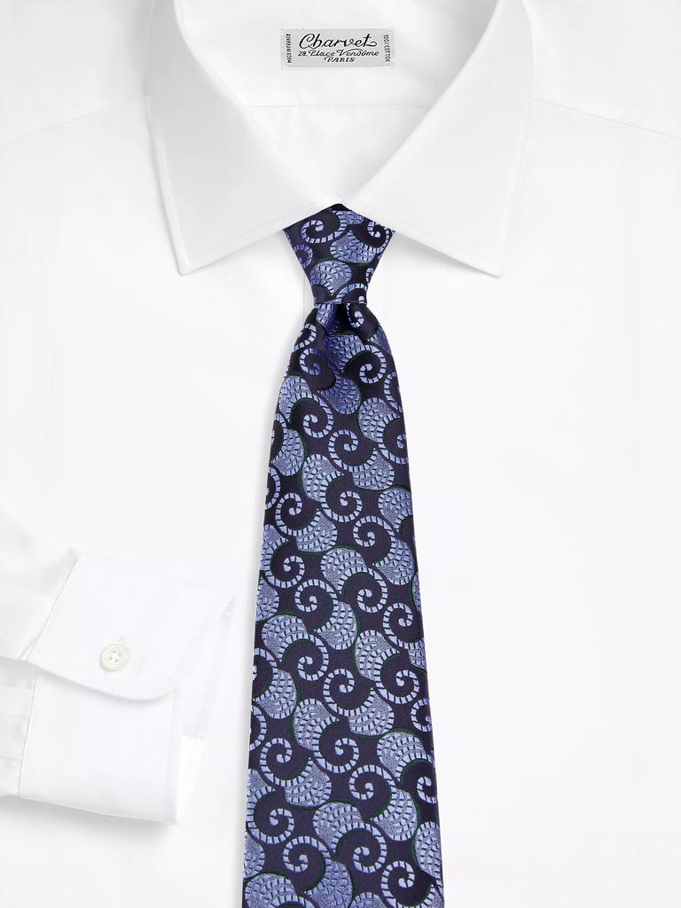 Charvet Swirl Silk Tie