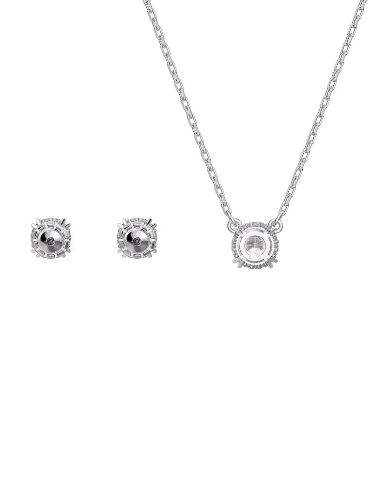 Swarovski Stilla 2-Piece Rhodium-Plated & Crystal Earring & Necklace Set 6