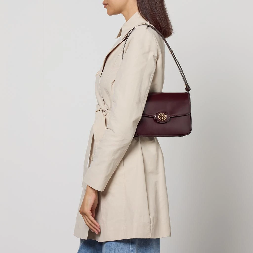 Tory Burch Robinson Spazzolato Convertible Leather Shoulder Bag 2
