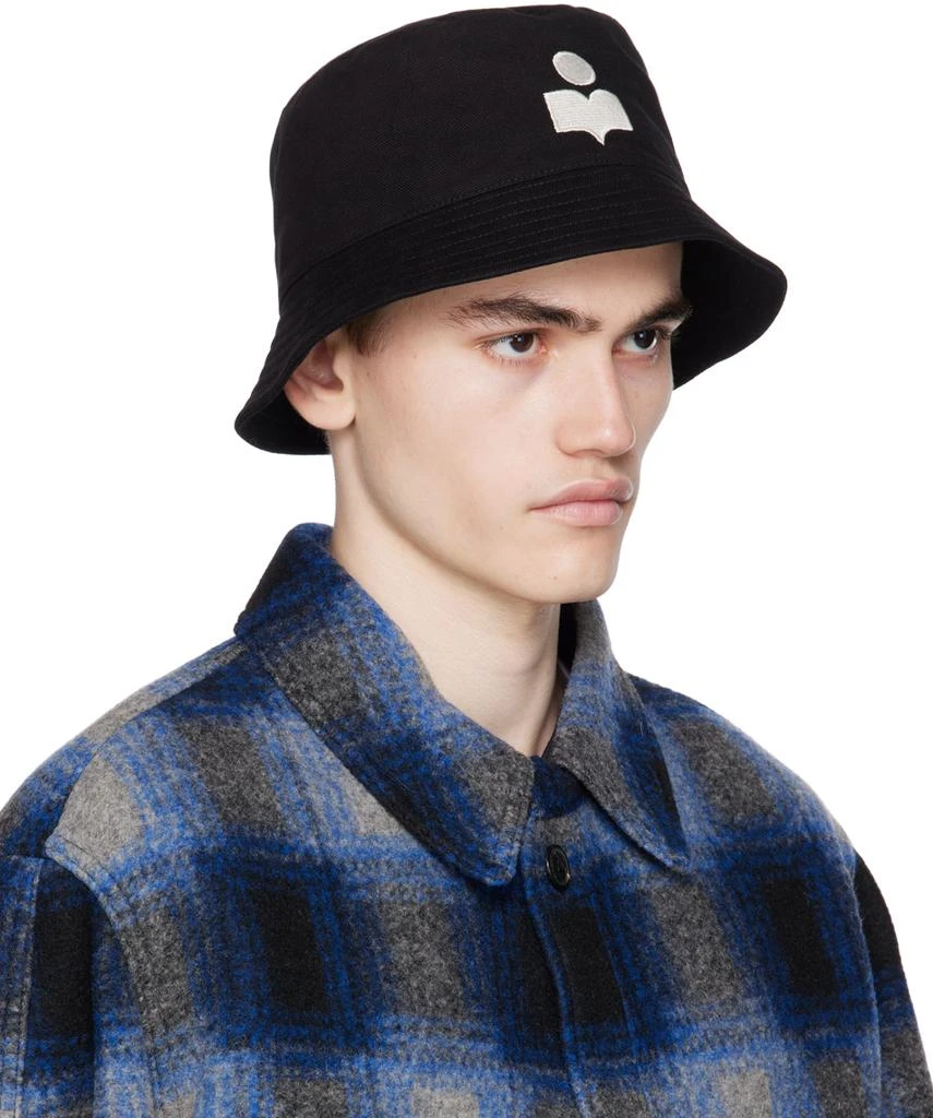 Isabel Marant Black Haley Bucket Hat 2