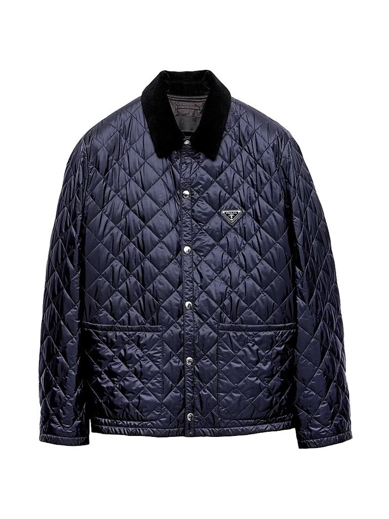 Prada Single-Breasted Mohair Wool Jacket - Suits - Save $50