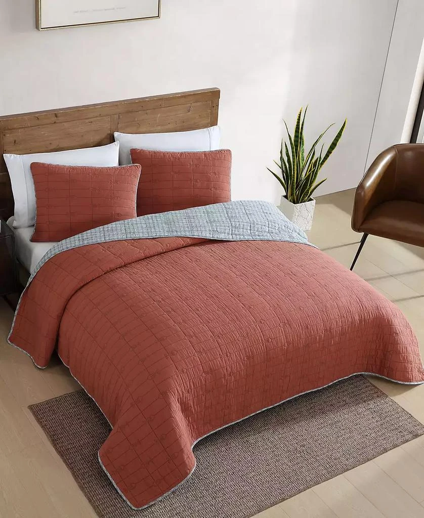 Eddie Bauer Troutdale Reversible 3 Piece Quilt Set 5