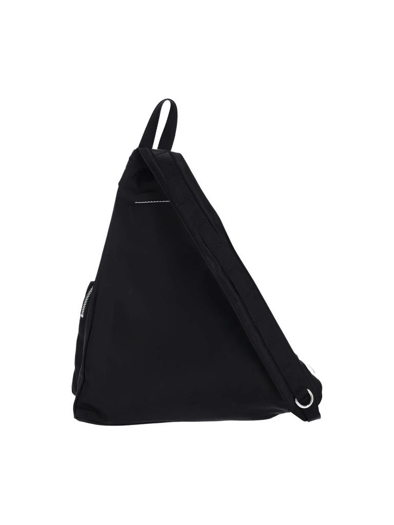 MM6 "Japanese Sling Bag" Single Shoulder Backpack Black 3
