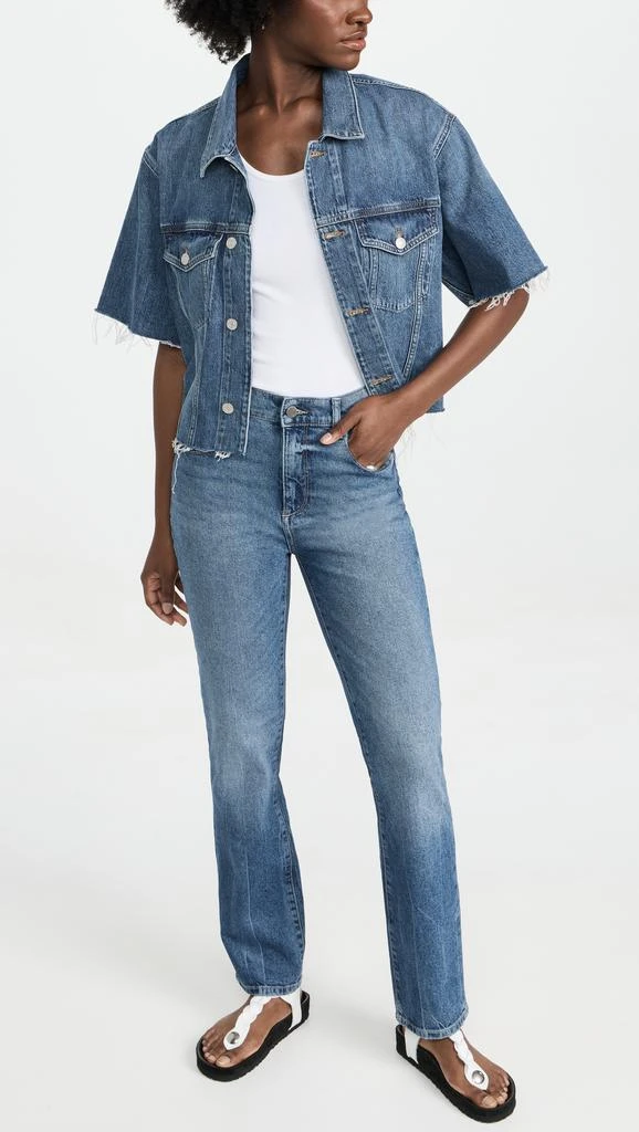 DL1961 Patti Straight: High Rise Vintage Jeans 4