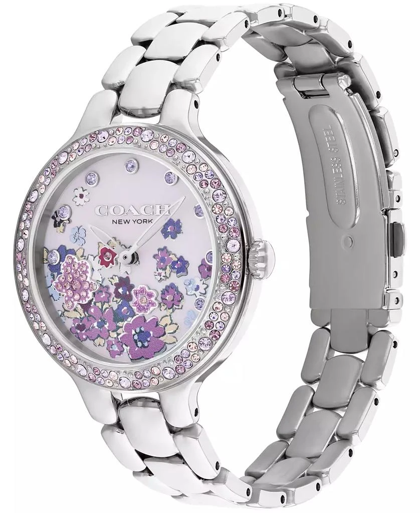Coach Women's Chelsea Silver Tone Stainless Steel Bracelet Watch, 36mm 3