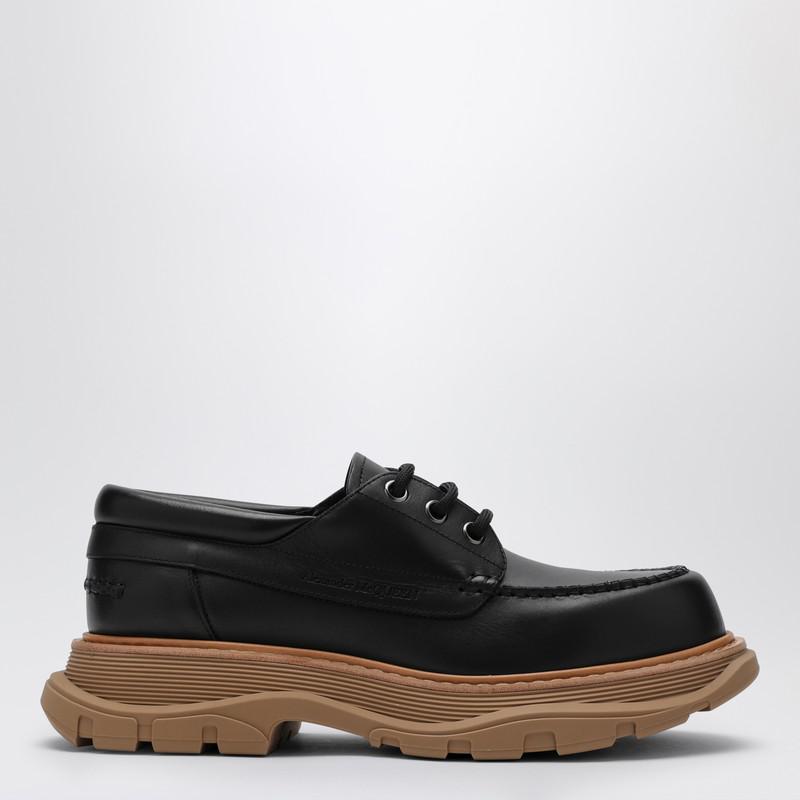 Shop Alexander McQueen Punk Studded Derby Shoes on Sale at