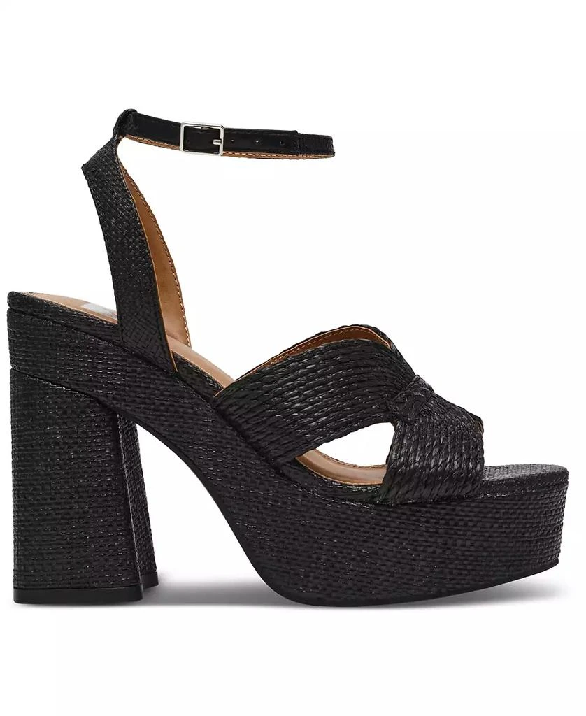 DV Dolce Vita Waylan Raffia Platform Dress Sandals 2