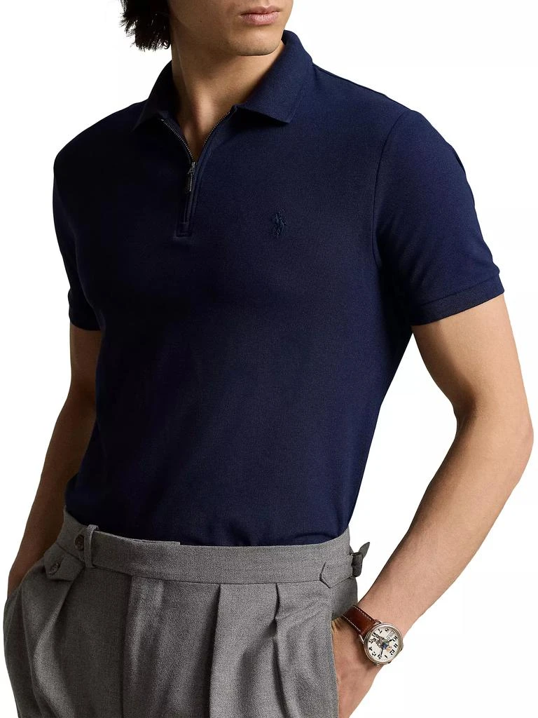 Ralph Lauren Stretch Cotton-Blend Polo Shirt 5