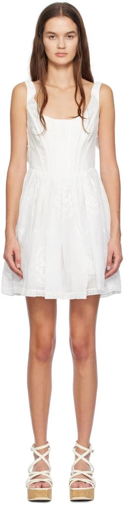 Zimmermann White Alight Minidress 1
