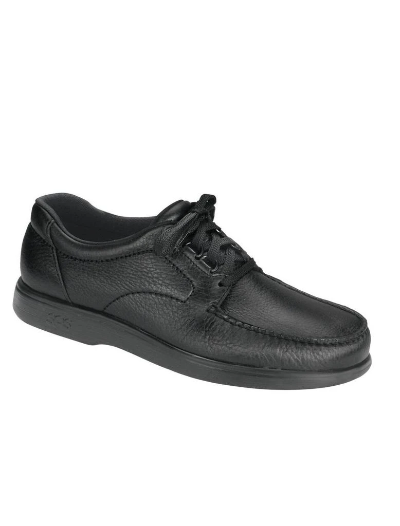 SAS Men's Bout Time Shoes - Wide In Black 1