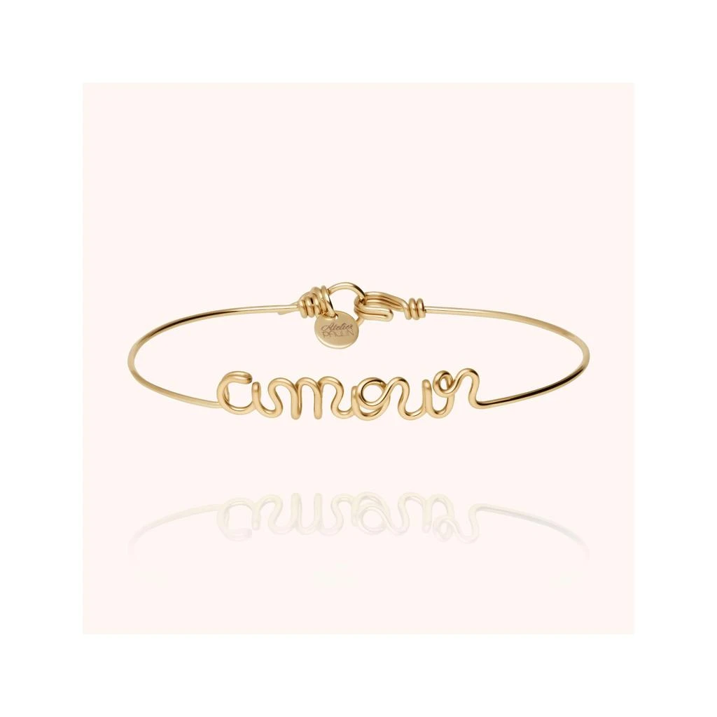 Atelier Paulin Bracelet Original Amour - Or Jaune Laminé 1