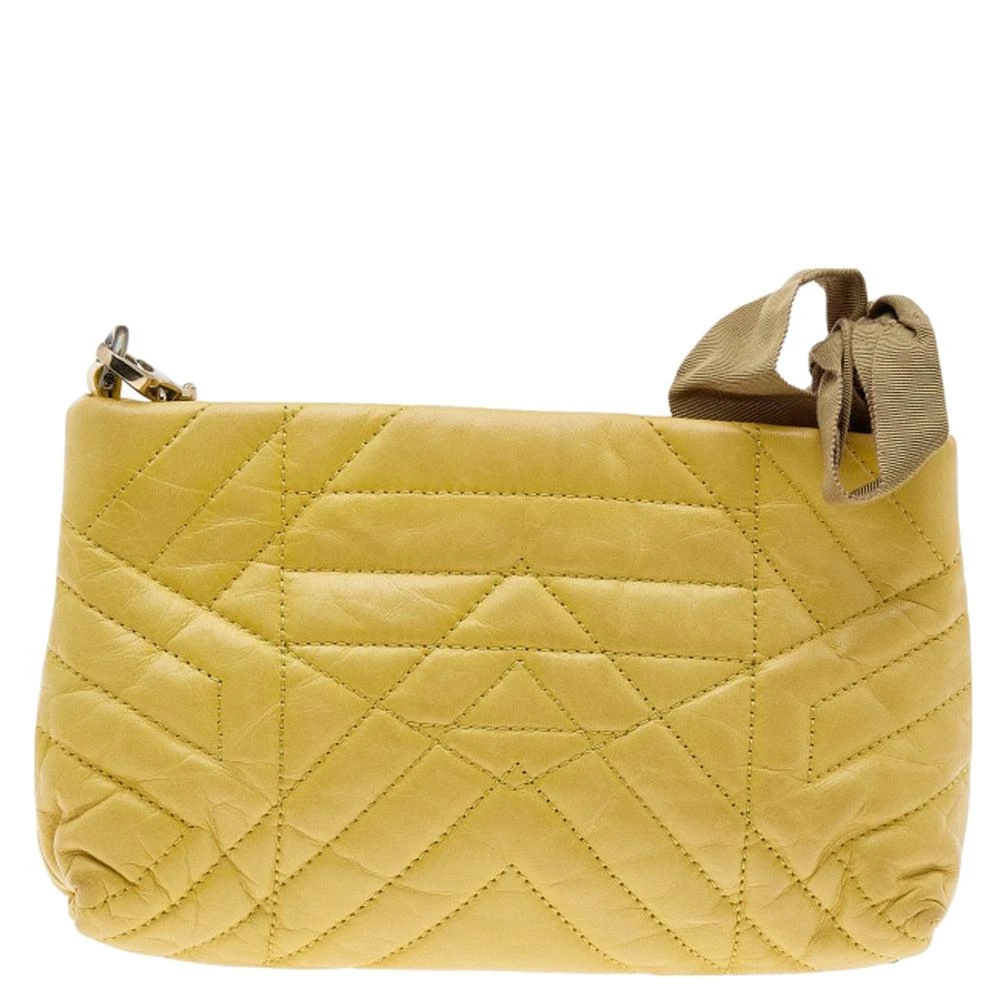 Lanvin Quilted Leather Happy Pocket Crossbody Bag 3