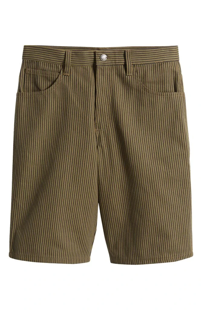 Dickies Stripe Flat Front Carpenter Shorts 5