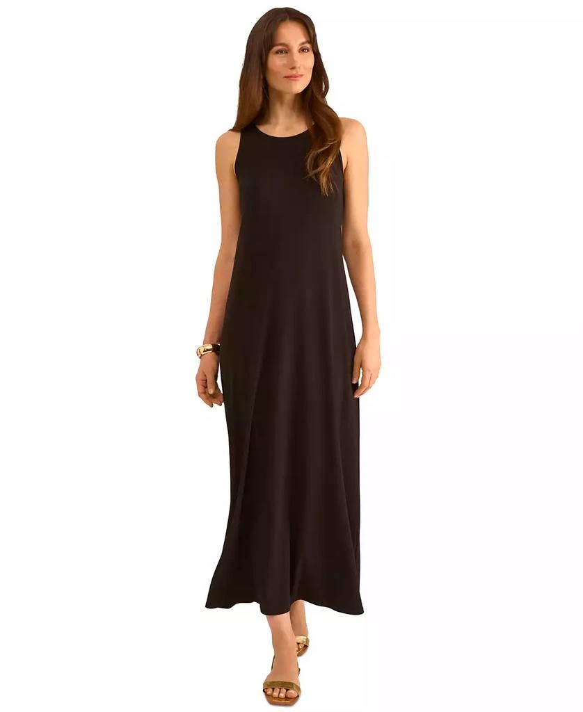 Vince Camuto Women's Sleeveless Keyhole-Back Crewneck Maxi Dress 4